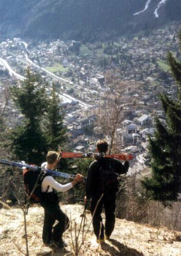 Foto: Micha Ewald <br> Location: Chamonix, France <br> Date: April 2000