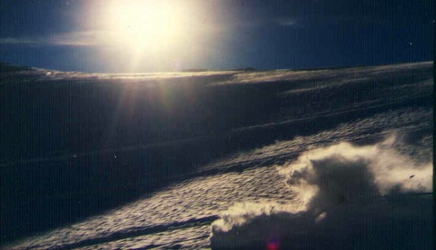 Telemarker: Peter Hutzler <br> Foto: Lucas Kerscher <br> Location: Zugspitze <br> Date: Jan 2003