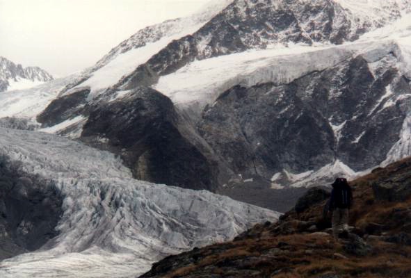 Foto: Micha Ewald <br> Location: Taschachferner, tztaler Alpen, Austria <br> Date: Oct 1999